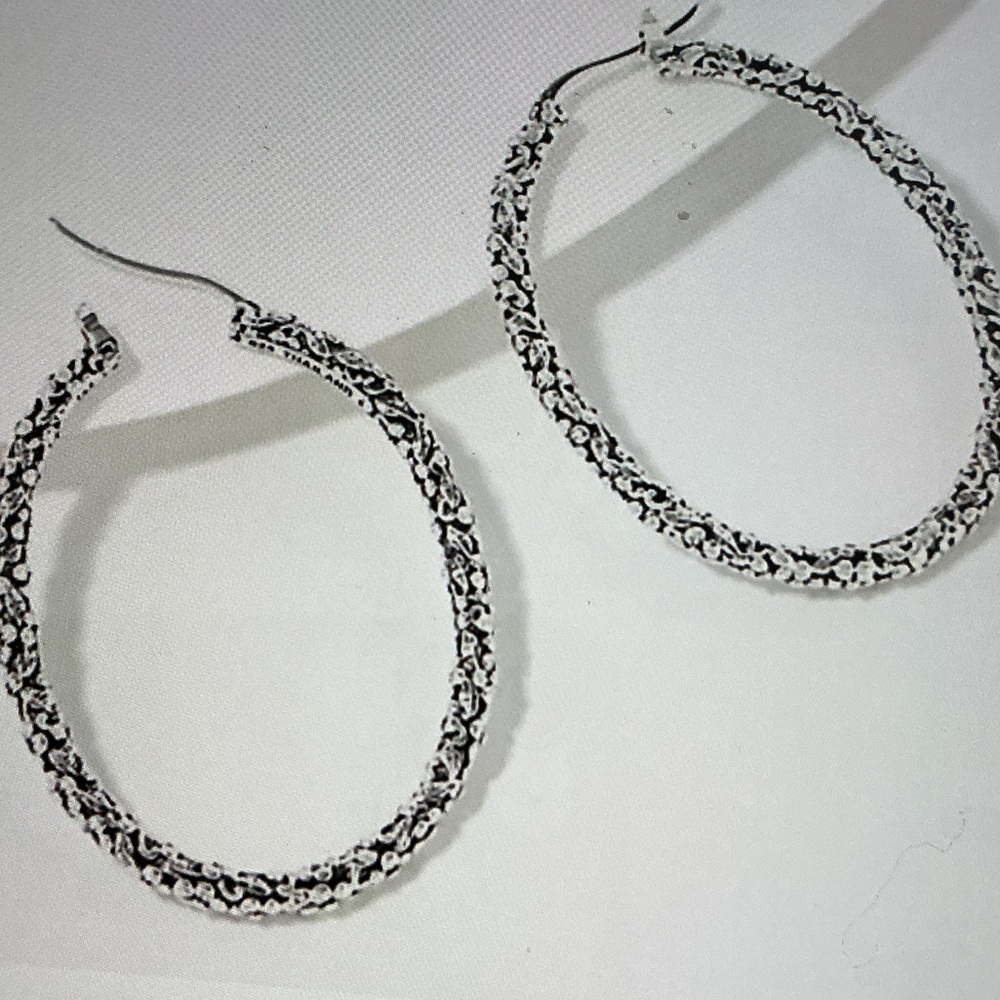 Sterling Silver Hoop Earrings